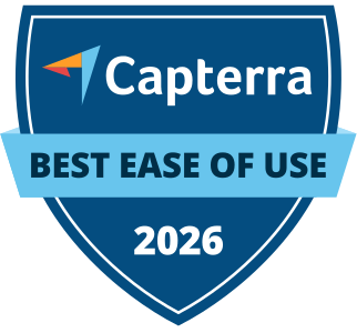 Capterra Best of Use badge 2026