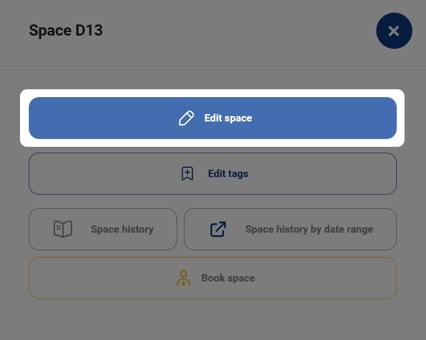 Ronspot admin panel tip 1 - Edit space shortcut