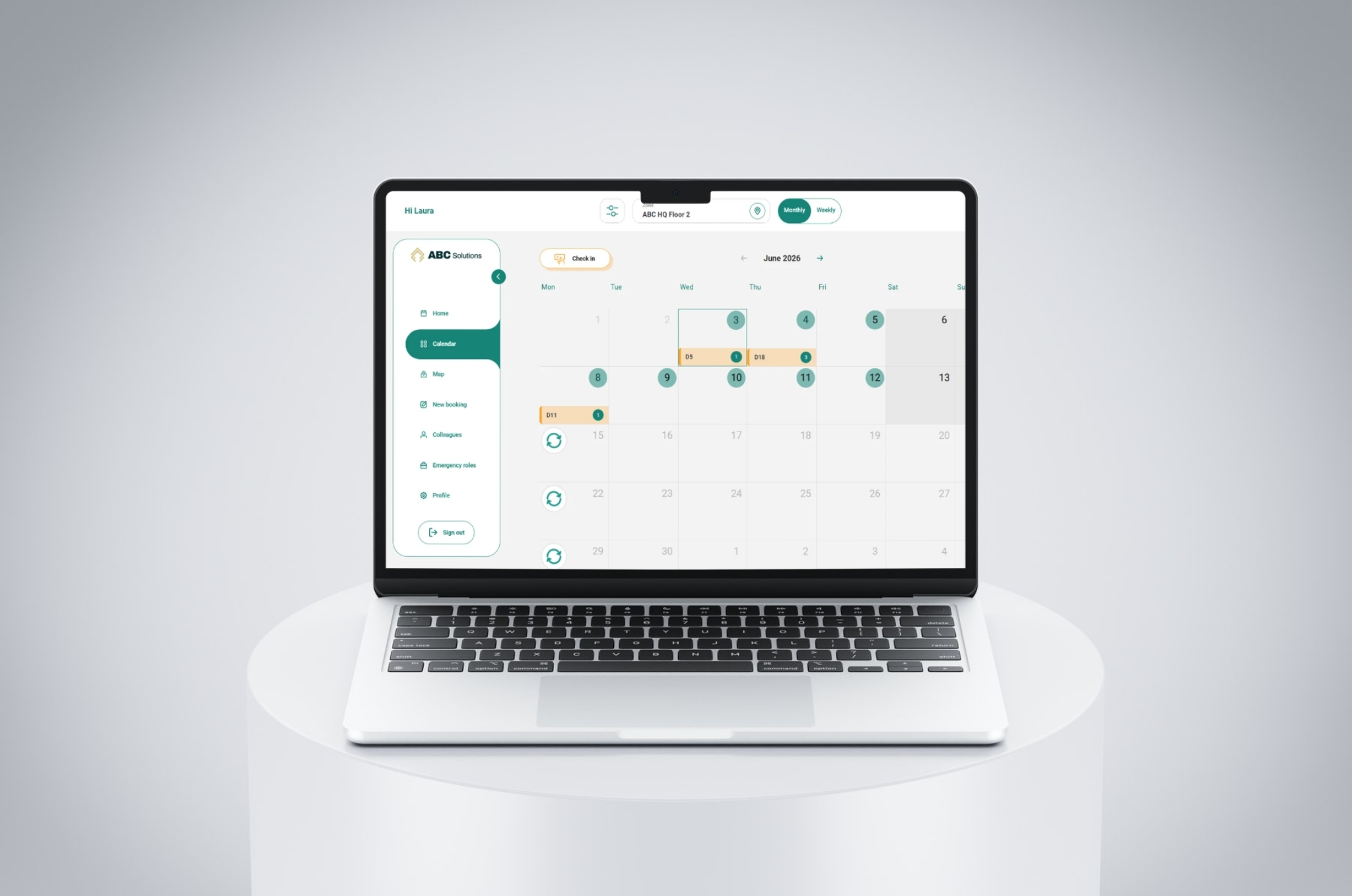 Ronspot new web app