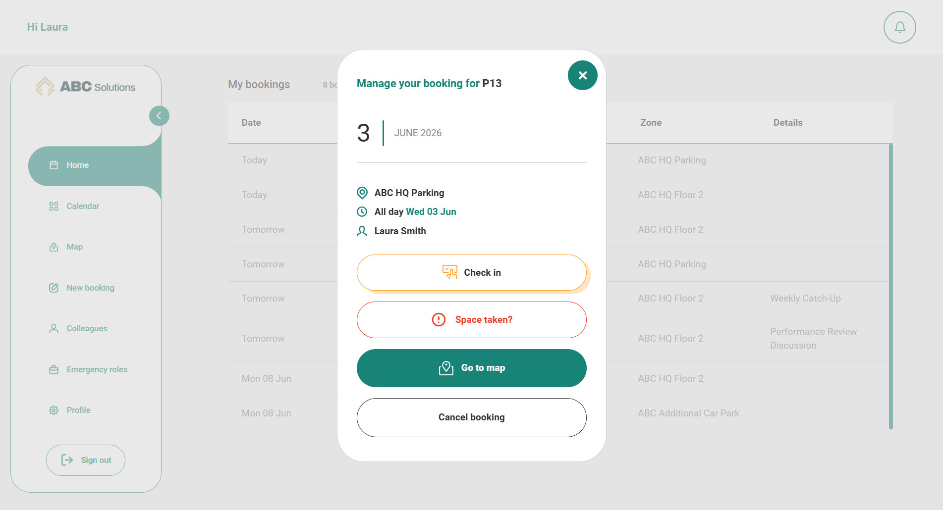 New Ronspot web app - Home pop-up