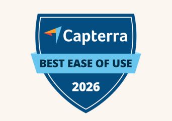 Capterra badge for Beast Ease of Use 2026